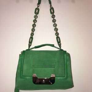 DVF Green Shoulder Bag